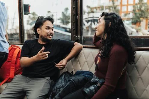 A person and person sitting on a bench

AI-generated content may be incorrect.